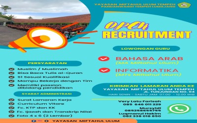 OPEN RECRUITMENT
